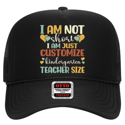 Custom Kindergarten End Of The Year Kindergarten Teacher Gift Trucker Hat