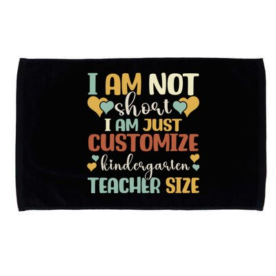 Custom Kindergarten End Of The Year Kindergarten Teacher Gift Microfiber Hand Towel