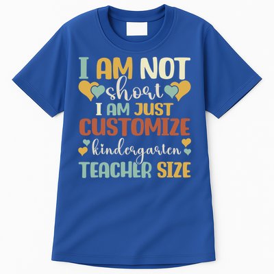 Custom Kindergarten End Of The Year Kindergarten Teacher Gift Tall T-Shirt