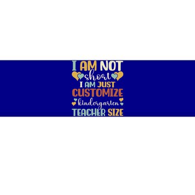 Custom Kindergarten End Of The Year Kindergarten Teacher Gift Bumper Sticker