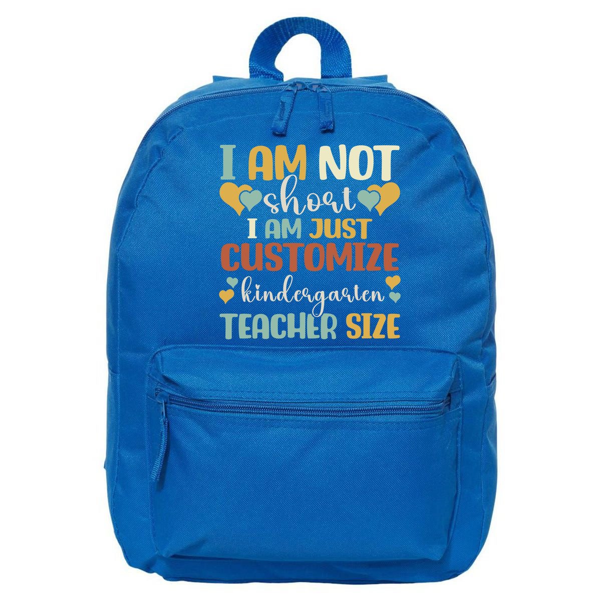 Custom Kindergarten End Of The Year Kindergarten Teacher Gift 16 in Basic Backpack