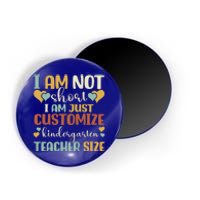 Custom Kindergarten End Of The Year Kindergarten Teacher Gift Magnet