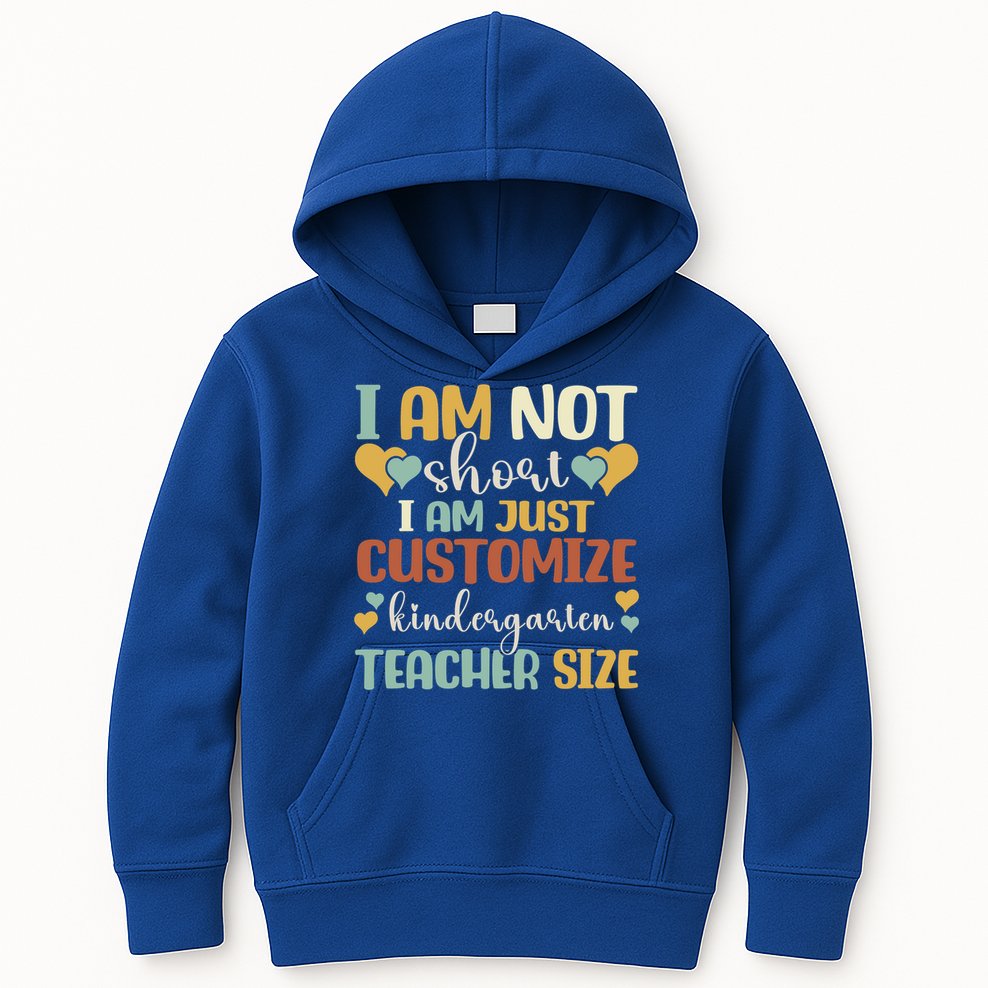 Custom Kindergarten End Of The Year Kindergarten Teacher Gift Kids Hoodie