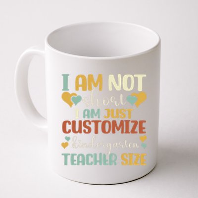 Custom Kindergarten End Of The Year Kindergarten Teacher Gift Coffee Mug