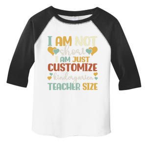 Custom Kindergarten End Of The Year Kindergarten Teacher Gift Toddler Fine Jersey T-Shirt