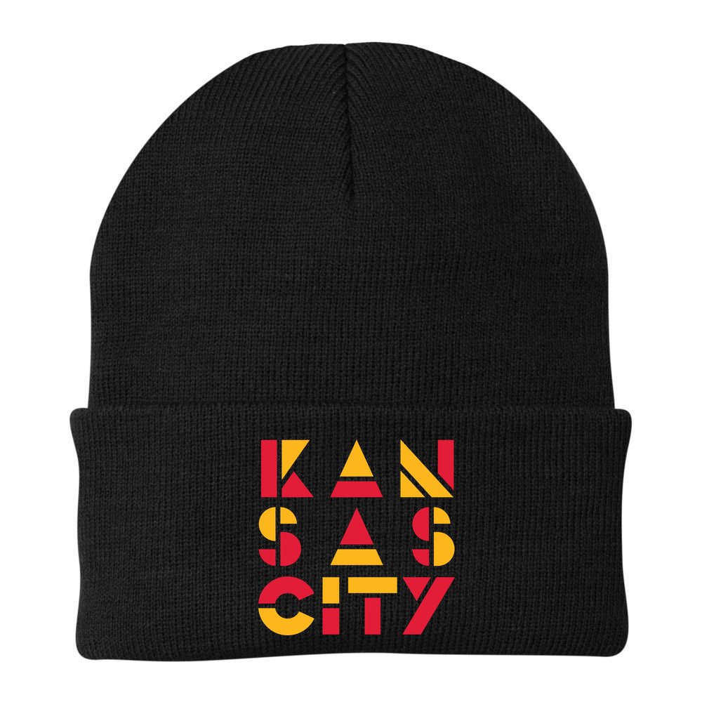 Cool Kansas Football Beanie