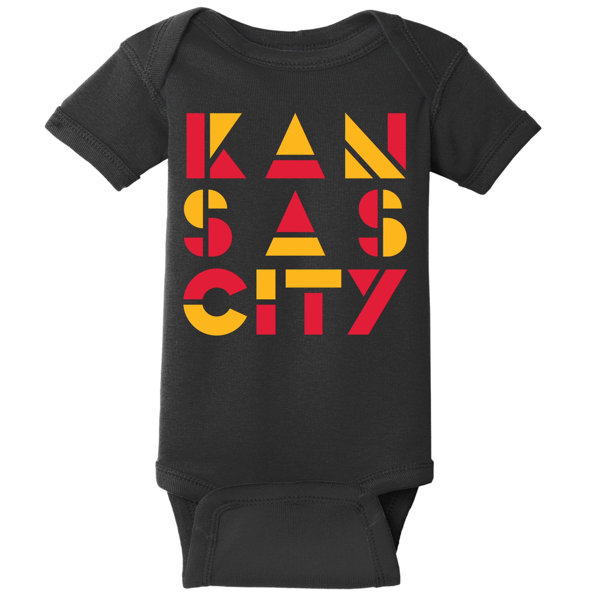 Cool Kansas Football Baby Bodysuit