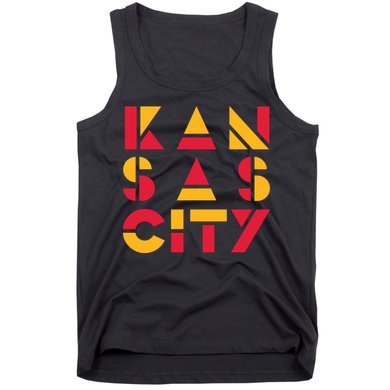 Cool Kansas Football Tank Top