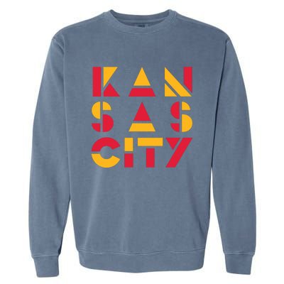 Cool Kansas Football Garment-Dyed Sweatshirt