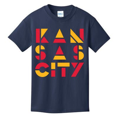 Cool Kansas Football Kids T-Shirt