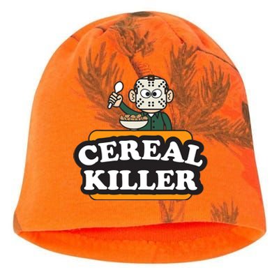 Cereal Killer Food Pun Humor Costume Funny Halloween Kati - Camo Knit Beanie