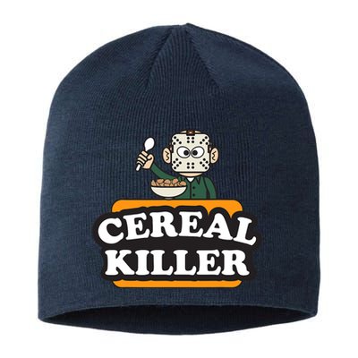 Cereal Killer Food Pun Humor Costume Funny Halloween Sustainable Beanie