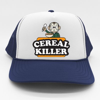 Cereal Killer Food Pun Humor Costume Funny Halloween Trucker Hat