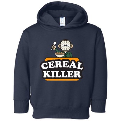 Cereal Killer Food Pun Humor Costume Funny Halloween Toddler Hoodie