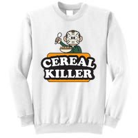 Cereal Killer Food Pun Humor Costume Funny Halloween Sweatshirt