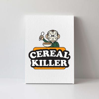 Cereal Killer Food Pun Humor Costume Funny Halloween Canvas