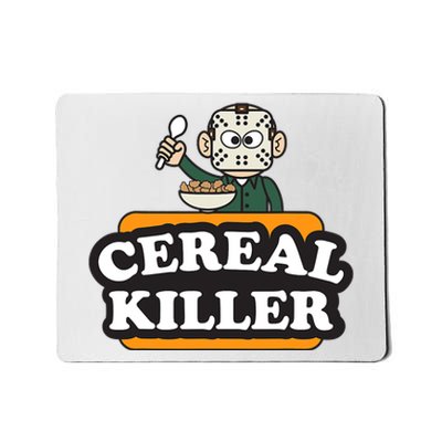 Cereal Killer Food Pun Humor Costume Funny Halloween Mousepad