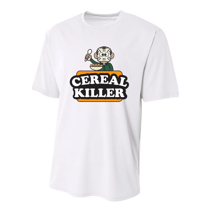 Cereal Killer Food Pun Humor Costume Funny Halloween Youth Performance Sprint T-Shirt