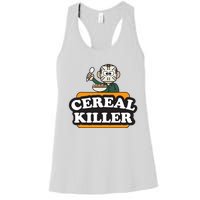 Cereal Killer Food Pun Humor Costume Funny Halloween Women's Racerback Tank