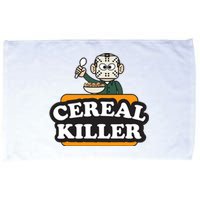 Cereal Killer Food Pun Humor Costume Funny Halloween Microfiber Hand Towel