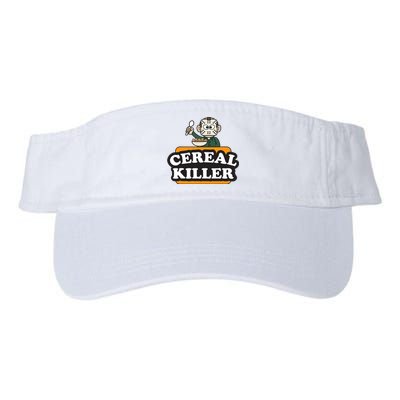 Cereal Killer Food Pun Humor Costume Funny Halloween Valucap Bio-Washed Visor