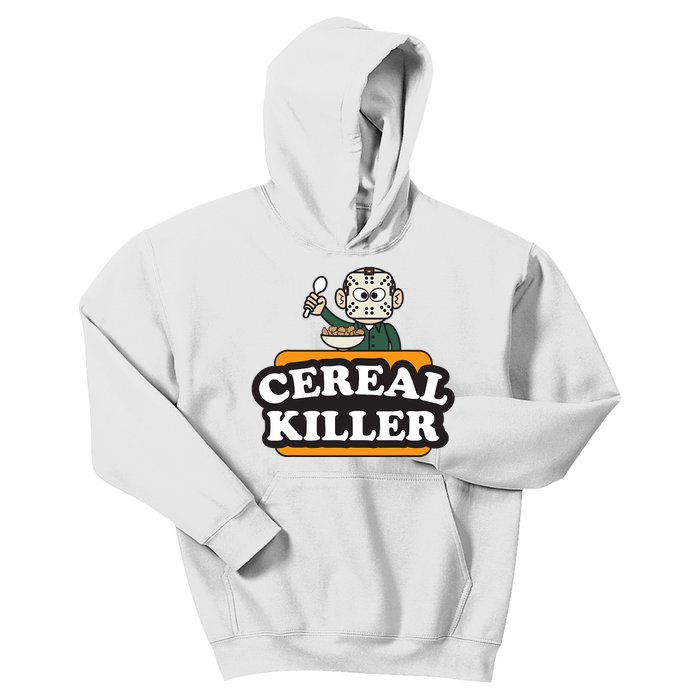 Cereal Killer Food Pun Humor Costume Funny Halloween Kids Hoodie