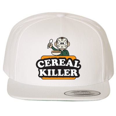 Cereal Killer Food Pun Humor Costume Funny Halloween Wool Snapback Cap