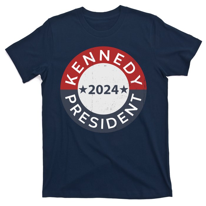 Cool Kennedy For President 2024 Vintage Stars Circle T-Shirt