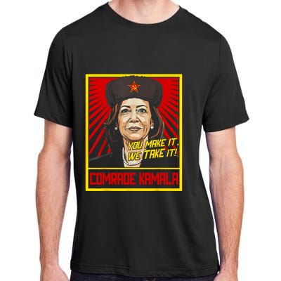 Comrade Kamala Funny Anti Harris Adult ChromaSoft Performance T-Shirt