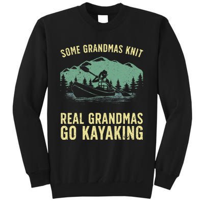 Cool Kayaking For Grandma Mom Kayaker Boating Kayak Boating Sweatshirt