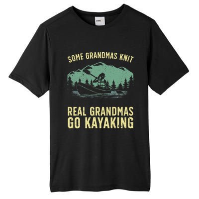 Cool Kayaking For Grandma Mom Kayaker Boating Kayak Boating Tall Fusion ChromaSoft Performance T-Shirt