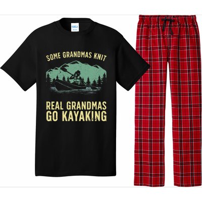 Cool Kayaking For Grandma Mom Kayaker Boating Kayak Boating Pajama Set