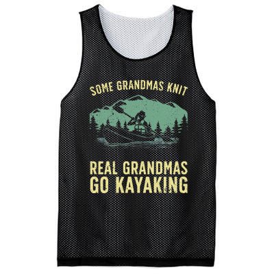 Cool Kayaking For Grandma Mom Kayaker Boating Kayak Boating Mesh Reversible Basketball Jersey Tank