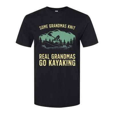 Cool Kayaking For Grandma Mom Kayaker Boating Kayak Boating Softstyle CVC T-Shirt