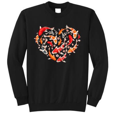 Cool Koi Fish For Men Women Japan Fishing Japanese Koi Lover Sweatshirt