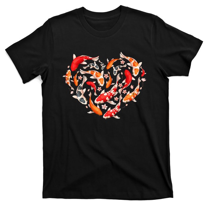 Cool Koi Fish For Men Women Japan Fishing Japanese Koi Lover T-Shirt