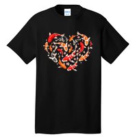 Cool Koi Fish For Men Women Japan Fishing Japanese Koi Lover Tall T-Shirt