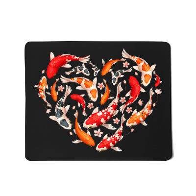 Cool Koi Fish For Men Women Japan Fishing Japanese Koi Lover Mousepad