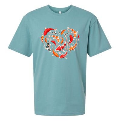 Cool Koi Fish For Men Women Japan Fishing Japanese Koi Lover Sueded Cloud Jersey T-Shirt