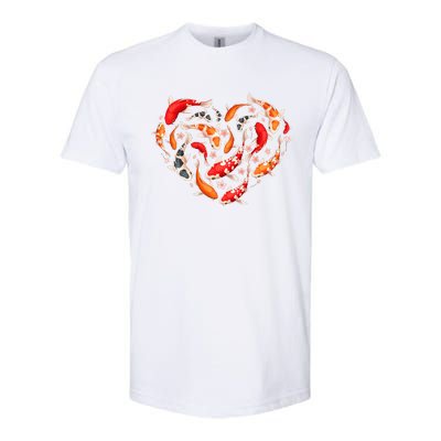 Cool Koi Fish For Men Women Japan Fishing Japanese Koi Lover Softstyle CVC T-Shirt