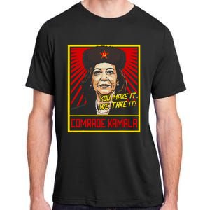 Comrade Kamala Funny Anti Harris Adult ChromaSoft Performance T-Shirt