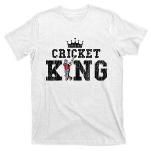 Cricket King Funny Cricket Player Kookaburra T-Shirt