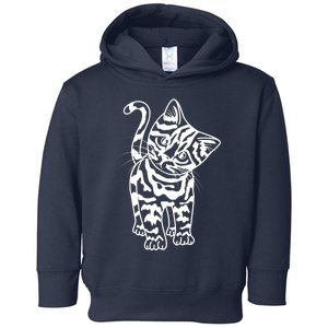 Cute Kitten Funny Cat Grumpy Cat Kitten Lover Toddler Hoodie