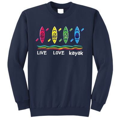 Cool Kayaks For Outdoor Funny Kayaking Boating Sweatshirt