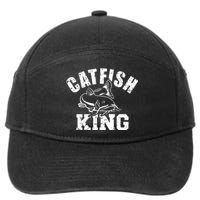 Catfish King Fishing 7-Panel Snapback Hat