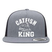 Catfish King Fishing Flat Bill Trucker Hat