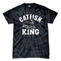 Catfish King Fishing Tie-Dye T-Shirt