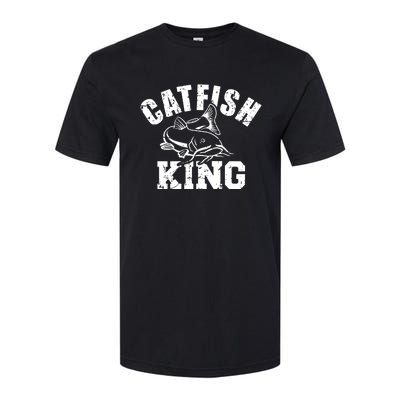 Catfish King Fishing Softstyle CVC T-Shirt