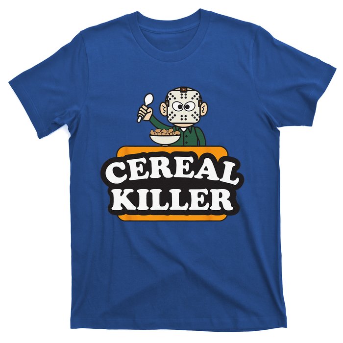 Cereal Killer Food Pun Humor Costume Funny Halloween Gifts T-Shirt