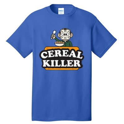 Cereal Killer Food Pun Humor Costume Funny Halloween Gifts Tall T-Shirt